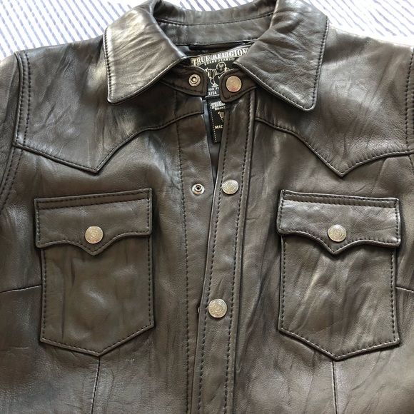 True Religion Black ELISA Leather - Picture 5 of 11